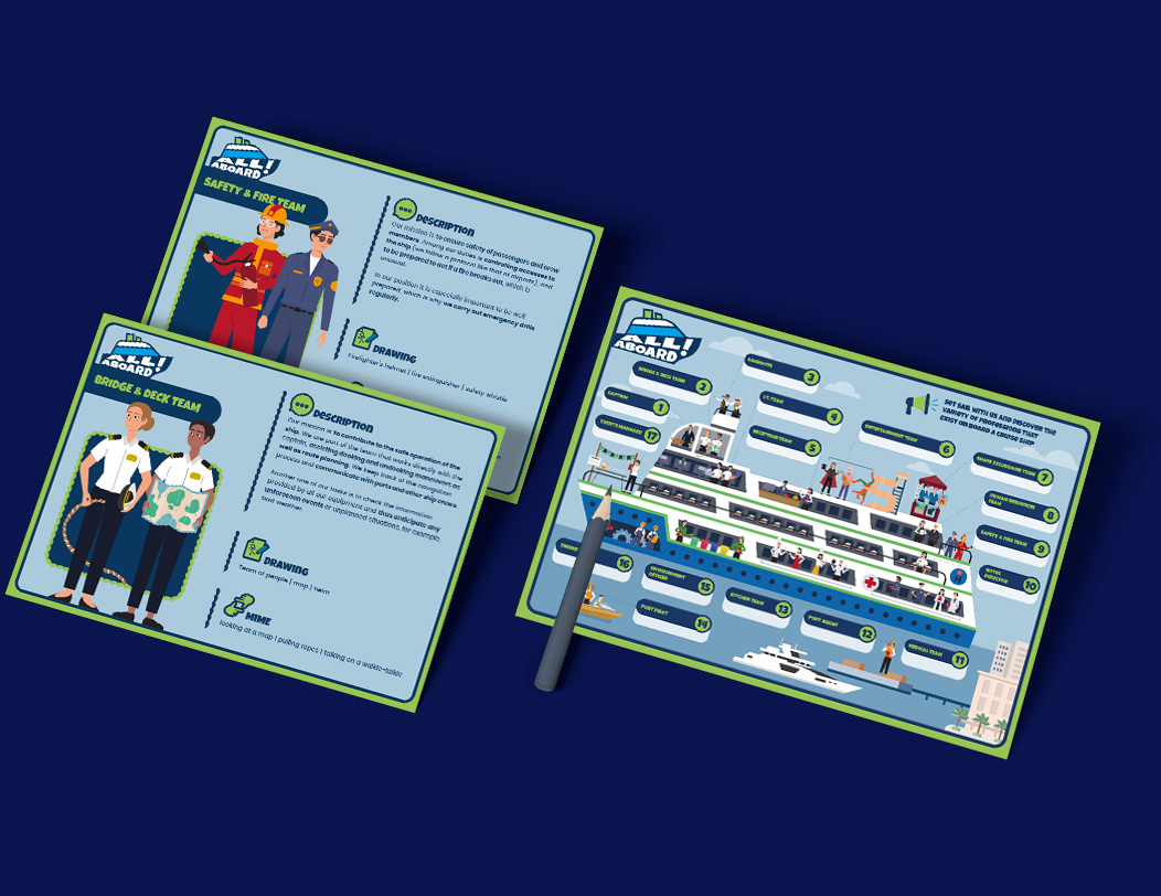 All Aboard Game Cards