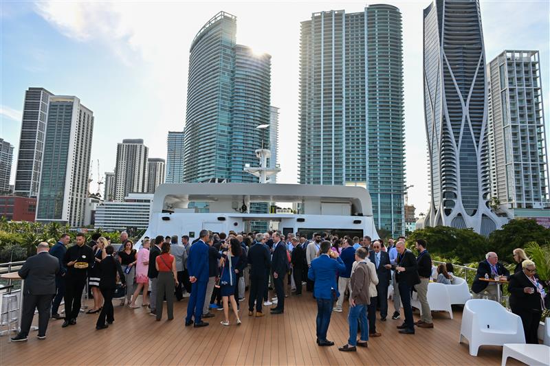 Diamond Reception on Seafair Yacht