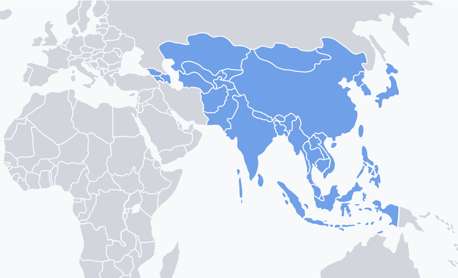 Map of Asia