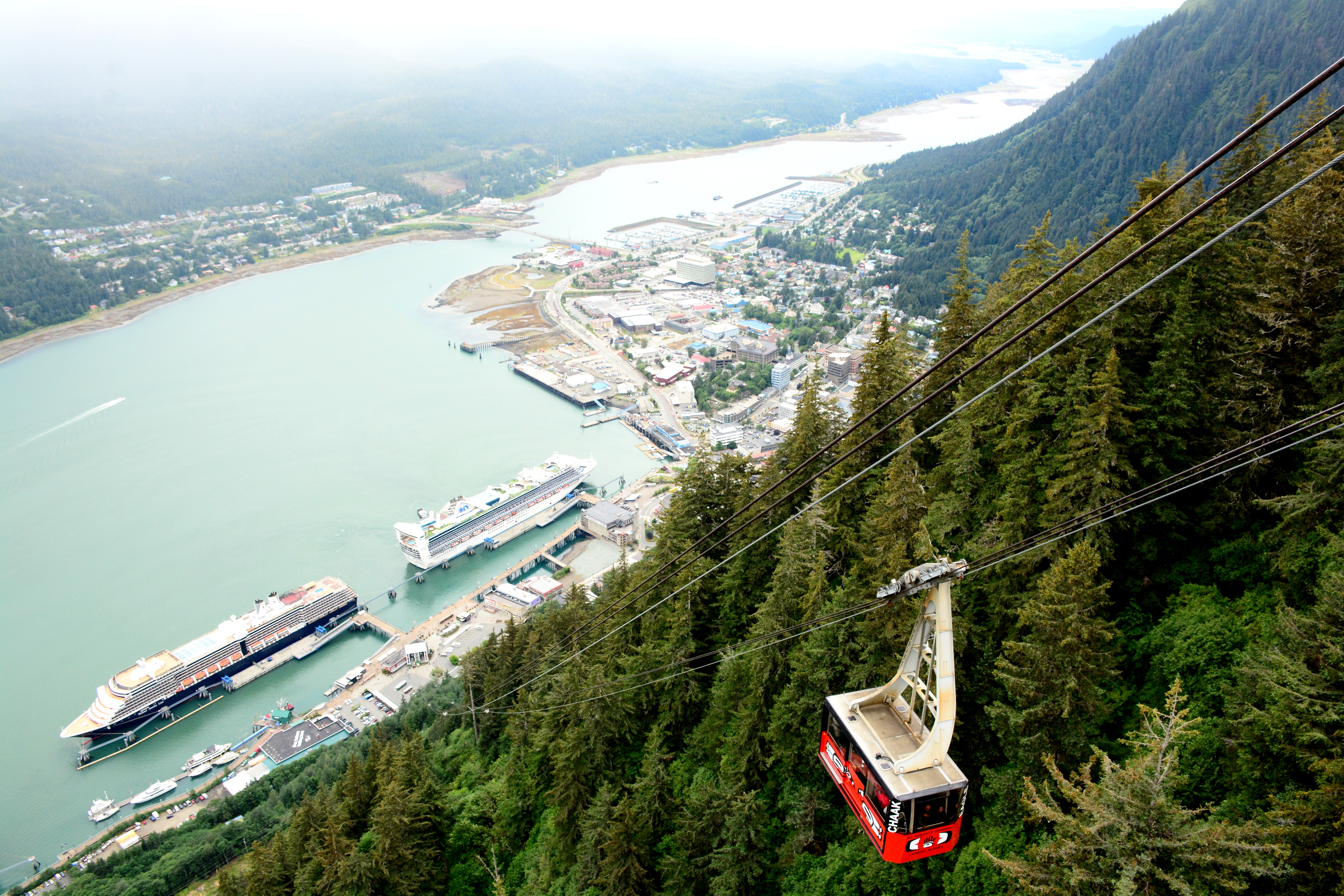 Image of the town of Juneau Alaska