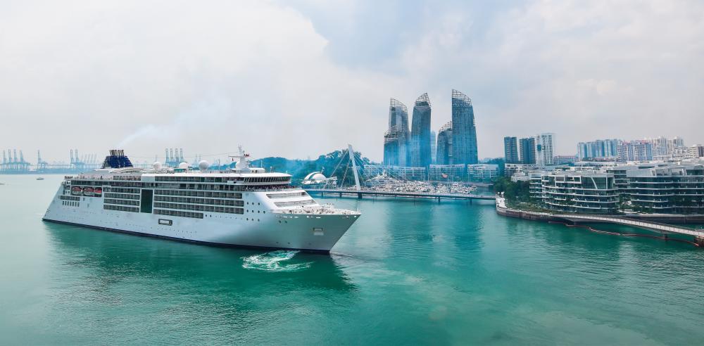 Ship in Asia