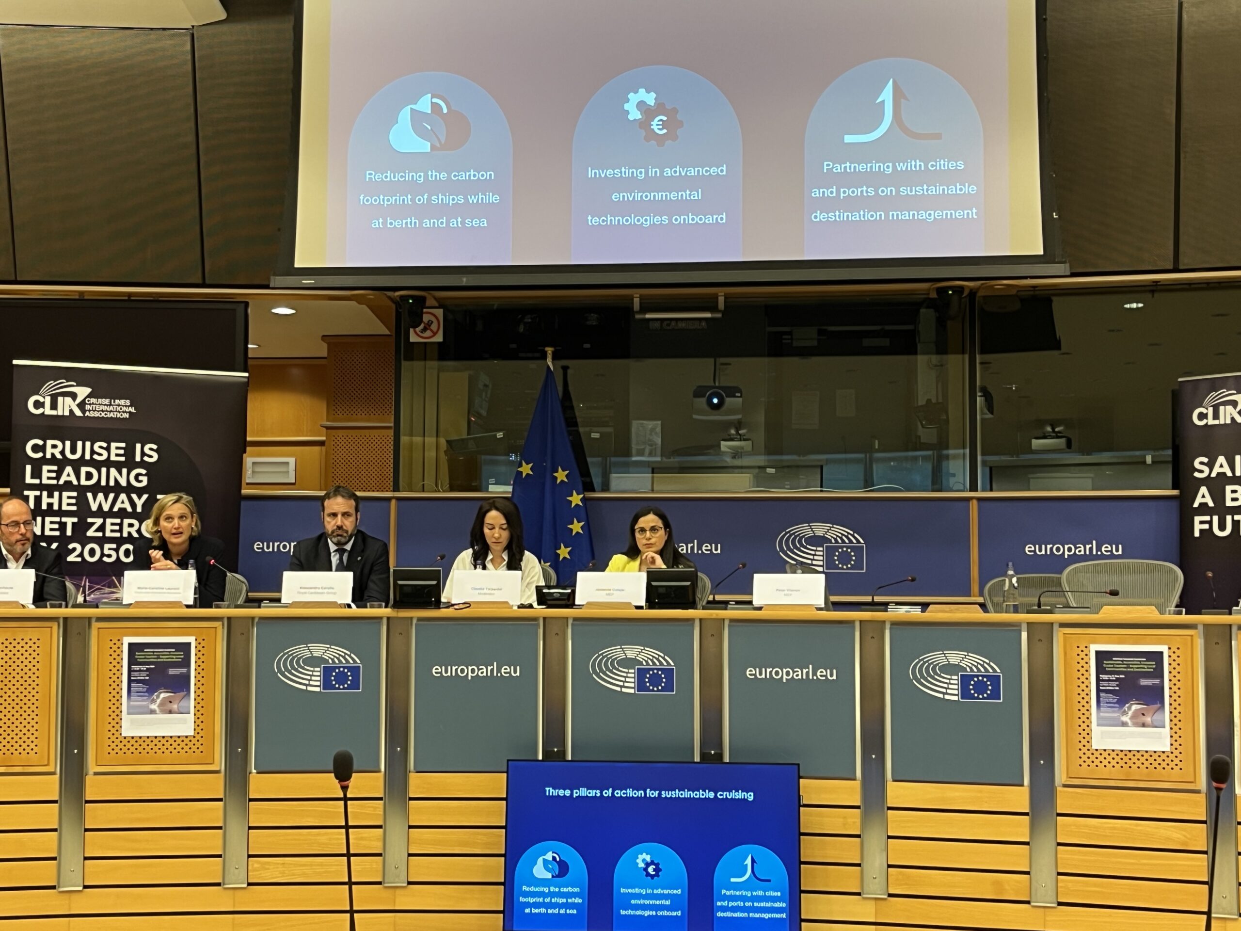 European Parliament Roundtable on Sustainable, Accessible, Inclusive Cruise Tourism Image