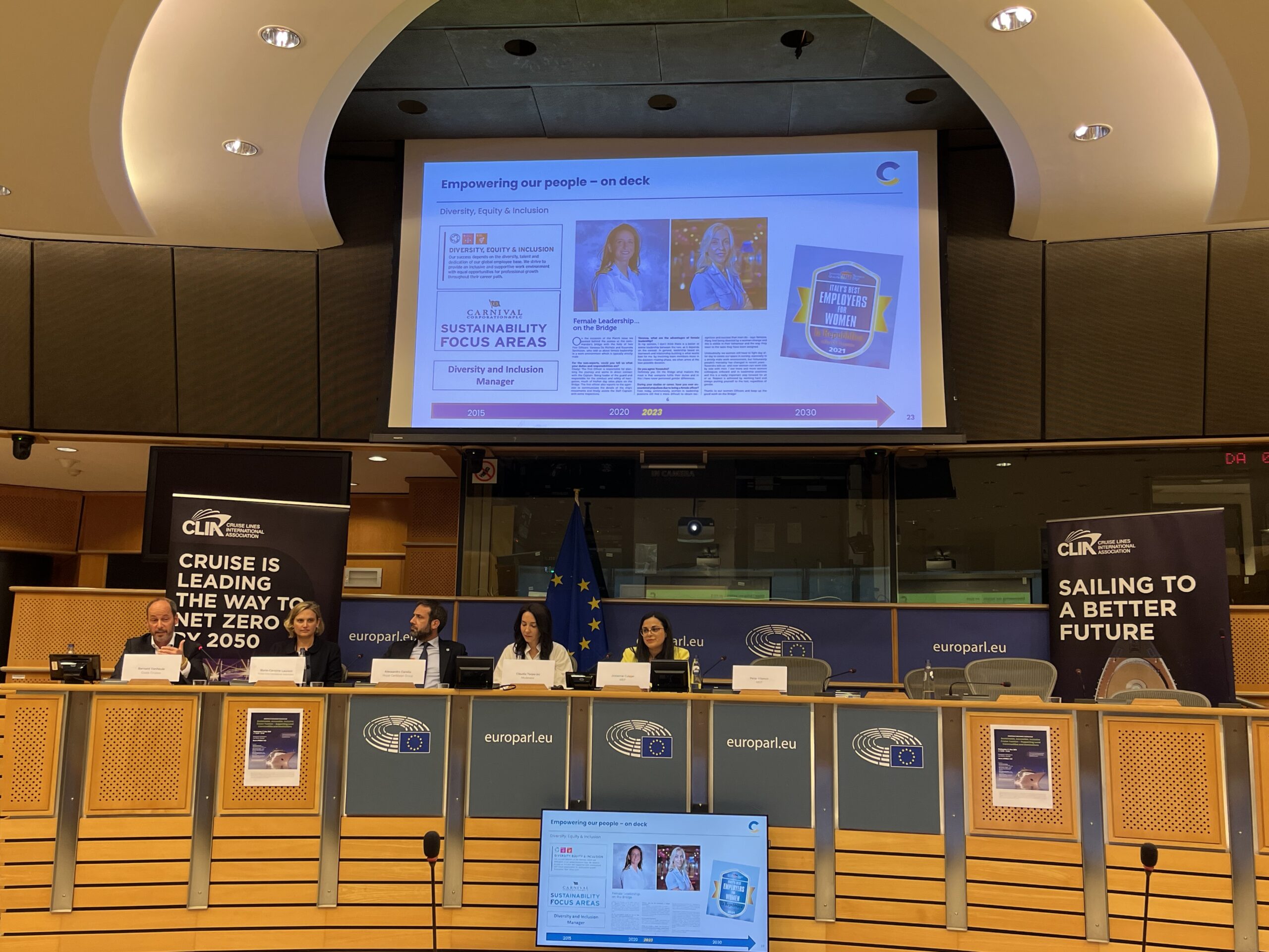 European Parliament Roundtable on Sustainable, Accessible, Inclusive Cruise Tourism Image