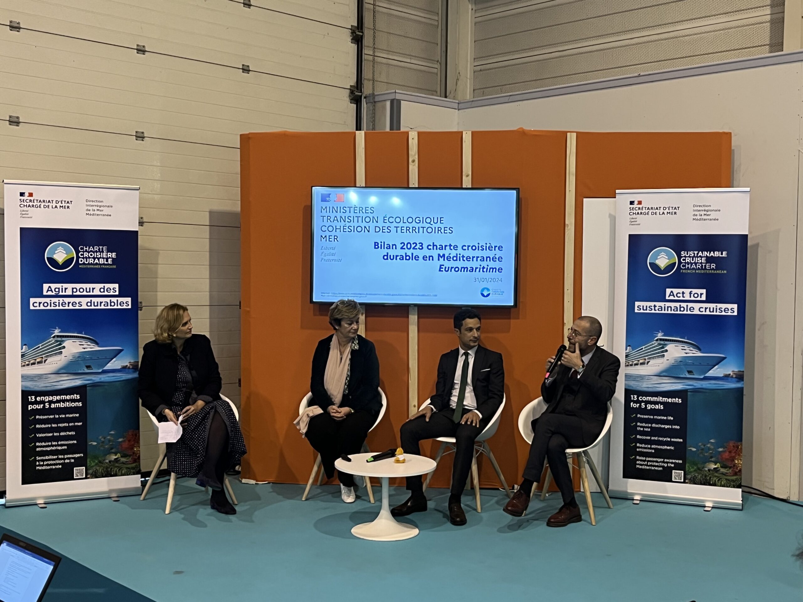 First anniversary of the signature of the Sustainable Cruise Charter in the Mediterranean