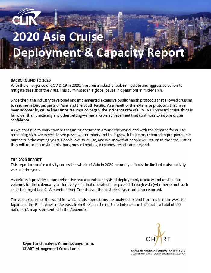 2020 Asia Cruise Deployment & Capacity Report