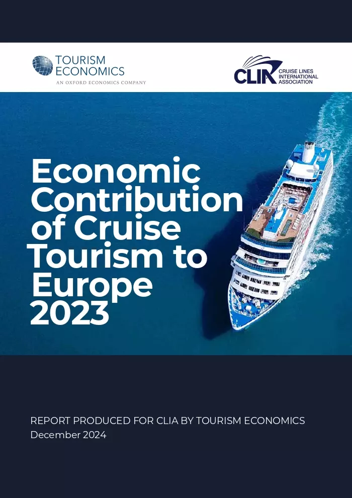 Contribution of Cruise Tourism to the European Economy 2023