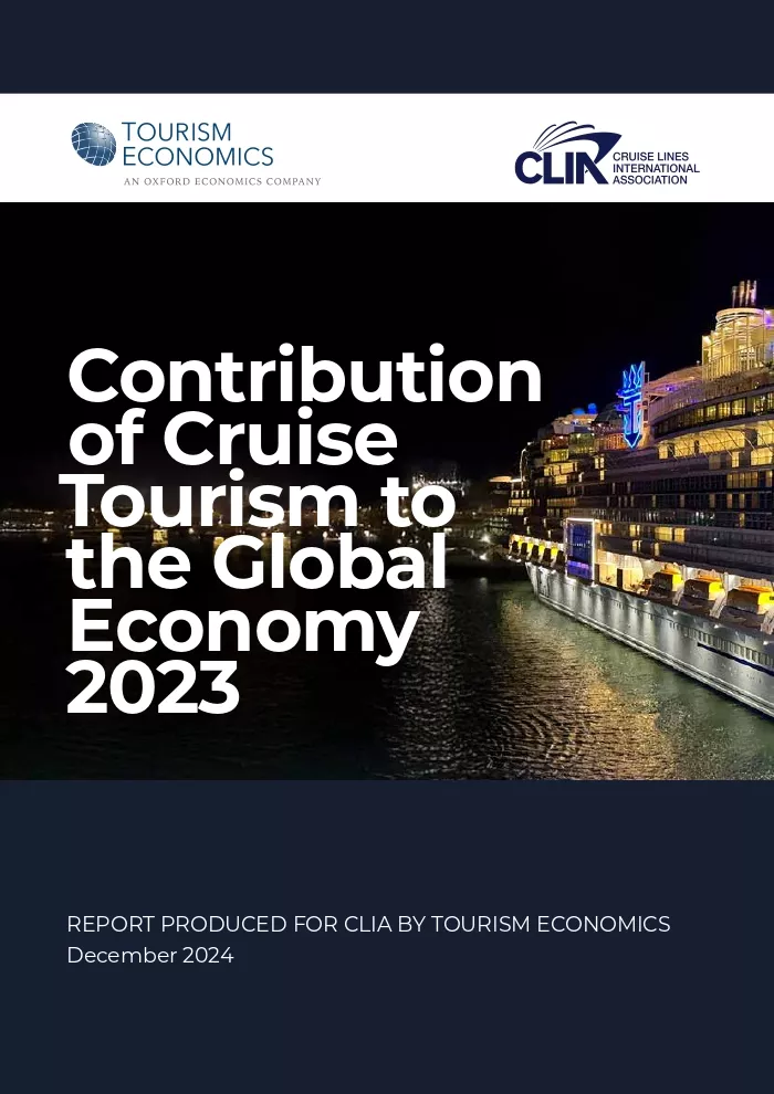 Contribution of Cruise Tourism to the Global Economy 2023