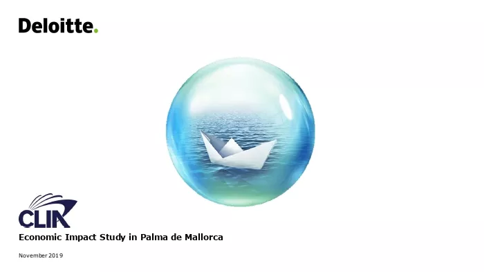 Economic Impact Study in Palma de Mallorca