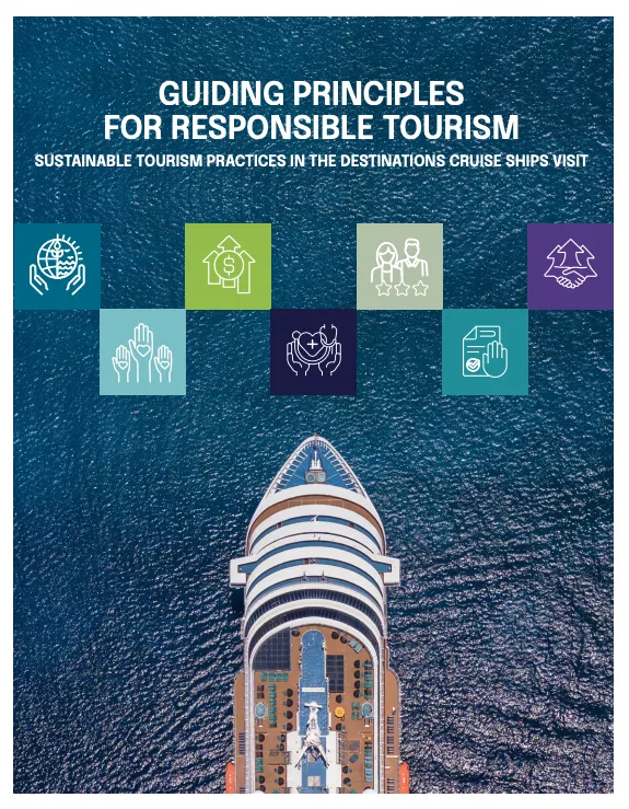 the front cover of the guiding principles booklet