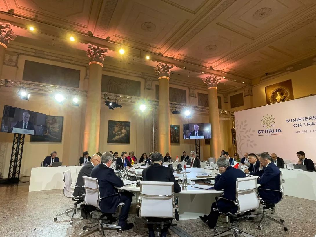 CLIA presents at G7 Transport Ministerial Session on Maritime Connectivity