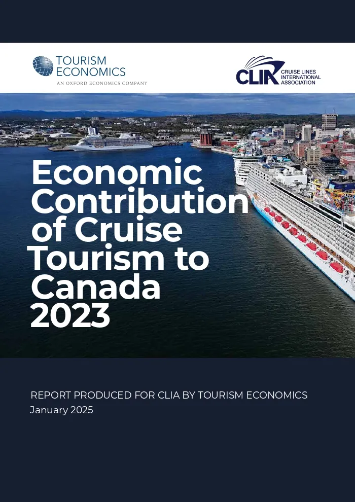 Economic Contribution of Cruise Tourism to Canada 2023