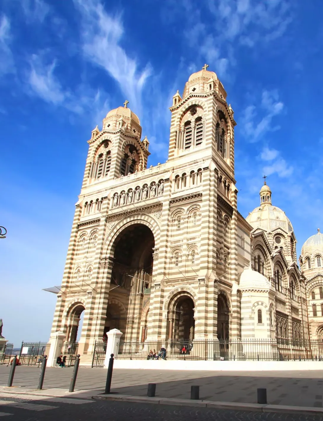 Port Profile Study: Marseille [Picture of a Cathedral in Marseille]