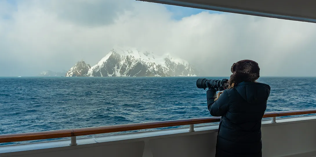 Traveller on Expedition Cruise