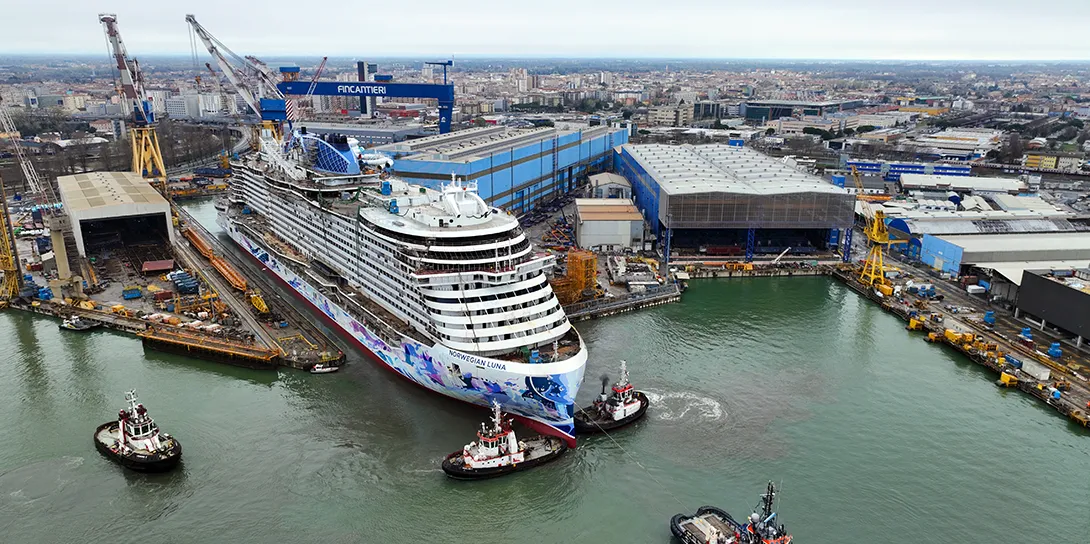 NCL Luna in Fincantieri Shipyard